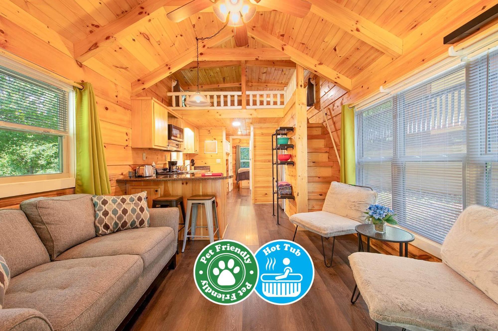 Elise Cabin Forest Retreat 5 Mins To Downtown Chattanooga Eksteriør billede